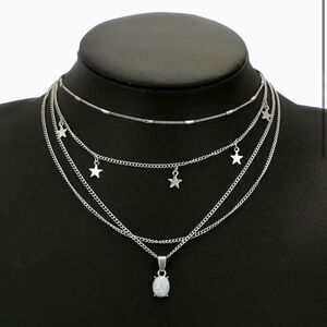 🆕 Boho Multi Layered Star Necklace